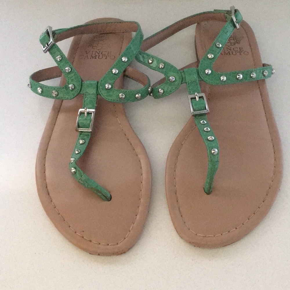 Vince Camuto mint gladiator sandals